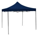 Gazebo Toldo Martillado Azul 3x3mt Metal Plegable Camping Ff - Imagen 3