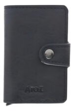Billetera Anti Clonación Con Bloqueo Rfid - Atoz Color Negro Liso