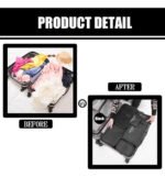 Organizador De Valija Set De Viaje Necessaire Estuche Gris - Imagen 6