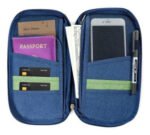 Billetera Porta Documentos, Organizado Viaje Pasaporte Color - Imagen 6