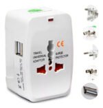 Adaptador Universal Viaje + Europa Compatible Continentes - Imagen 5
