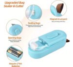Sellador De Bolsas Multifunción Con Cortador 2 En 1 Mini - Imagen 6