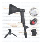 Reflector Linterna Led Busca Huella Recargable 800 Metros - Imagen 6