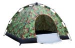 Carpa Igloo 4 Personas Armado Automático Impermeable Camufla Color Camuflado