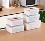 Juego De Táperes Herméticos Chao Plástico 10.5 L Pack 3 Unidades Rectangular Blanco - Imagen 3