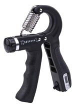 Ejercitador De Mano Anahiesparzamuiz Resistencia Ajustable 5-60kg Negro Tpe - Imagen 4