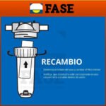 Porta Filtro De Agua Para Casa 1 Unidad + Cartucho Bajo Mesa - Imagen 5