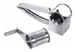 Rallador Manual Rallador Rotativo Acero Inoxidable Apto Lavavajillas Plateado - Imagen 5