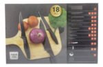 Set De Cuchillos Profesionales Bass 18 Pcs En Acero Calidad - Imagen 2