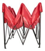 Brosco 3x3 Gazebo Plegable Color Rojo Filtro Uv - Imagen 4