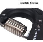 Ejercitador De Mano Anahiesparzamuiz Resistencia Ajustable 5-60kg Negro Tpe - Imagen 6