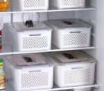 Hermético Taper X 4 Grandes Con Colador Organizador Cocina - Imagen 4