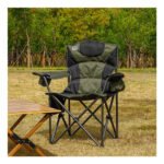 Silla Plegable 200 Kg Para Camping Hielera Jardin  + Bolso - Imagen 3