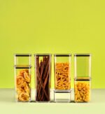 Taper Hermético Lock&fresh 2100 Ml Apilable Plástico Transparente Blanco - Imagen 2