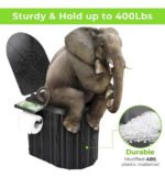 Water Portátil Plegable Camping Auto Pesca Con Bolso Inodoro - Imagen 10