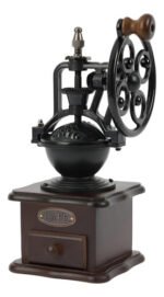 Molinillo De Café Manual Vintage Marron 11x11x24 Cm - Imagen 4