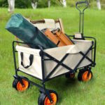 Carro Plegable Multiuso De Carga Camping Playa Jardín Mesa - Imagen 3