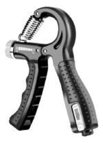 Ejercitador De Mano Anahiesparzamuiz Resistencia Ajustable 5-60kg Negro Tpe - Imagen 5