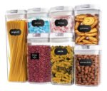 Organizador Comida Comida Tupper Hermeticos Sellables Set 7