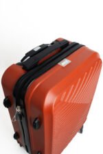 Valija Rigida Chica 20 Pulgadas Color Marrón T4 - Imagen 7