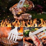 Set Parrillero Kit Asador - Parrilla - Juego 4 Piezas - Imagen 8