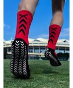 Medias De Futbol Deportivas Antideslizantes Atoz 1 Par Color Rojo Único Adulto (38 Al 44) - Imagen 2