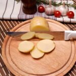 Tabla De Cortar De Madera Taumer Antideslizante Para Cocina 34x34 Cm Servir Tablas De Cortar - Imagen 8