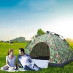 Carpa Autoarmable 5 - 6 Personas Facil Armado Camping Viaje Color Verde Musgo - Imagen 2