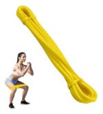 Banda Elastica Fitness Resitstente Color Amarillo 6.4 Mm Gym Amarillo - Imagen 3