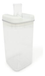 Frasco Pote Hermético Contenedor De Alimentos Apilable 1.2 L