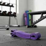 Banda Elastica Fitness Resitstente Color Violeta 32 Mm Gym Violeta