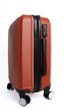 Valija Rigida Chica 20 Pulgadas Color Marrón T4 - Imagen 4