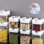 Set X7 Taper Frascos Herméticos Apilables De Alimentos - Imagen 6