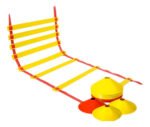 Set Entrenamiento Deporte Escalera 5 Mts + 10 Conos Tortuga - Imagen 2
