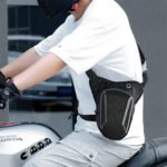 Bolso Morral Para Pierna Moto Bicicleta Impermeable Viaje - Imagen 6