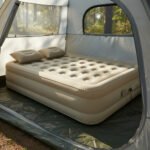 Colchón Inflable 2 Plazas Matrimonial Bomba Electrica Sin Co Beige - Imagen 11