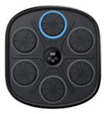 Maquina De Boxeo Musical Electrnica Bluetooth Con Guantes - Imagen 2