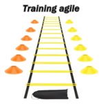 Set Entrenamiento Deporte Escalera 5 Mts + 10 Conos Tortuga