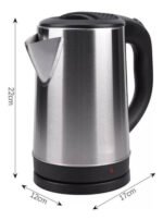 Jarra Electrica Acero Inox  Inalambrica  1 Año De Garantia - Imagen 2