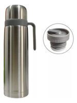 Termo Clásico Comet 1000 Ml 1 L Acero Inoxidable Con Asa Fij