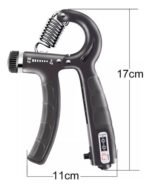Ejercitador De Mano Anahiesparzamuiz Resistencia Ajustable 5-60kg Negro Tpe - Imagen 11