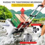 Carro Carrito De Carga Escalada Plegable Para Escalera 90kg - Imagen 5