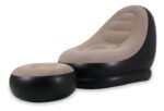 Sofa Sillon Inflable Ultra Cómodo Tipo Puff Con Reposapiés Con Inflador Advenco - Imagen 2