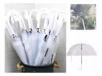 Paraguas Transparente Automático Honguito Lluvia Antiviento - Imagen 5