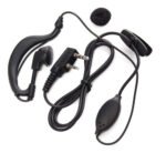 Auricular Auriculares Baofeng Con Microfono Kenwood Negro - Imagen 3
