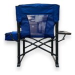 Silla Plegable 130 Kg Mesa Hielera Para Camping Aluminio - Imagen 7