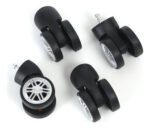 Valija Rígida 18 Pulgadas Ruedas Removibles Color Plateado T4 Atoz Azhc-t1 - Imagen 3