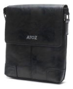 Morral Atoz Con Cierre Y Bolsillos Color Negro - Imagen 2